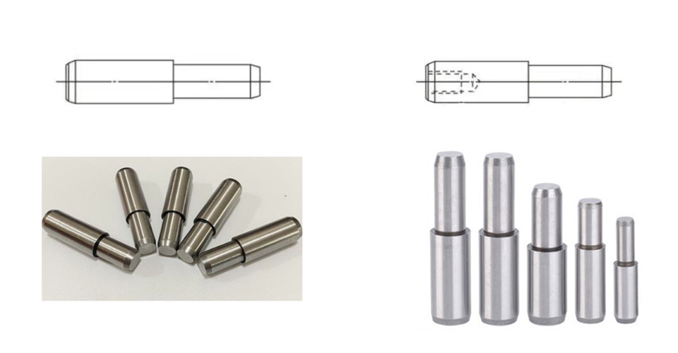 Stepped Cylindrical Pins