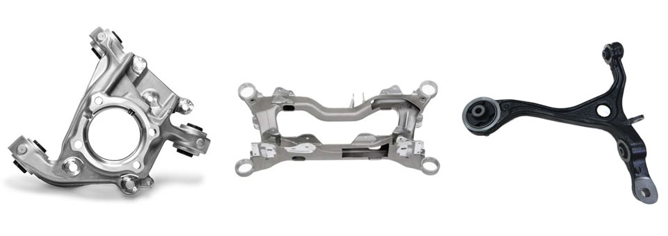 Aluminum structure part