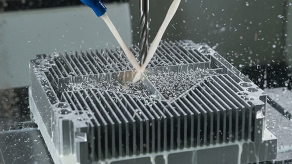 CNC Machining heat sink